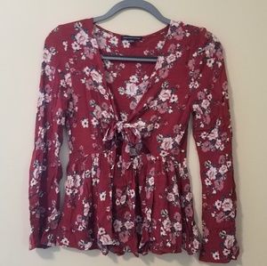 AE Floral Printed Longsleeve Top